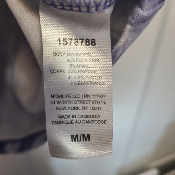 M tie dye dress shift soft casual medium - Picture 4 of 6